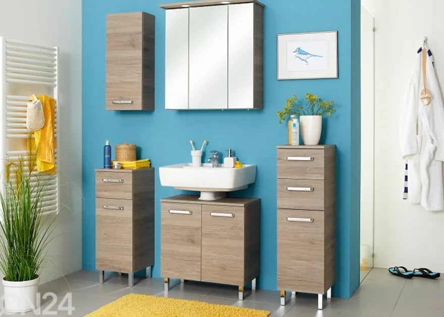 Peilikaappi LED-valaisimella 37-I