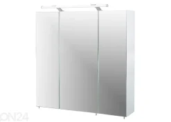 Peilikaappi LED-valaisimella Mars