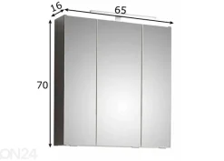 Peilikaappi LED-valaistuksella 31-I, 65 cm