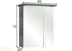Peilikaappi LED-valaistuksella 84-I