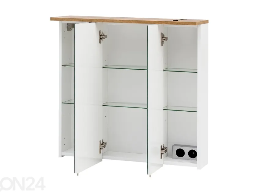 Peilikaappi LED-valaistuksella Padua