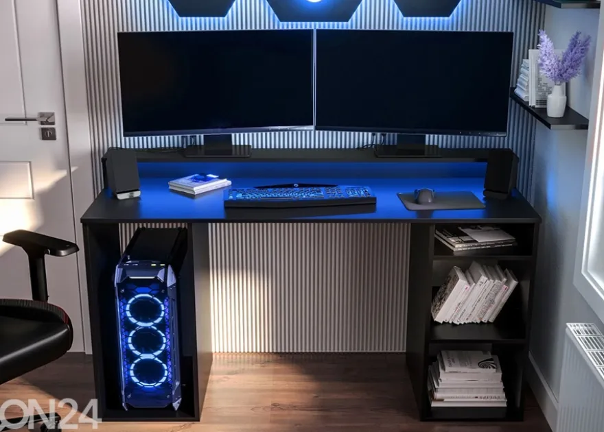 Pelipöytä Gamer 1 + LED