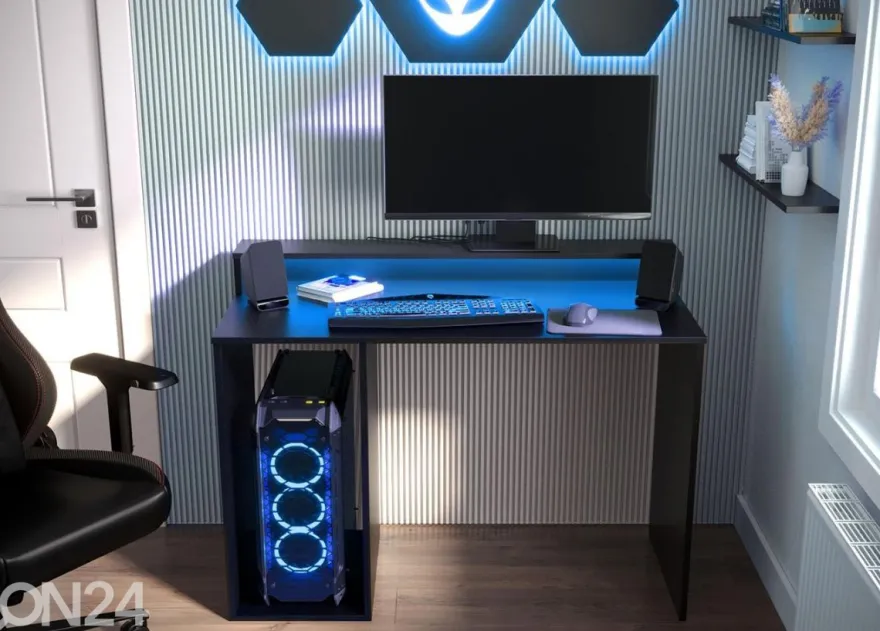 Pelipöytä Gamer 2 + LED