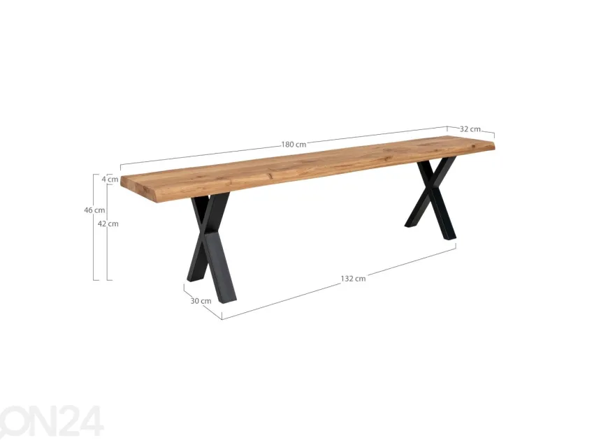 Penkki Toulouse 180 cm