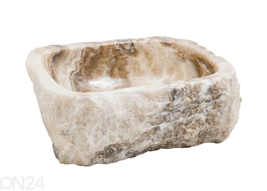 Pesuallas korukivestä