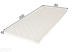 Petauspatja Cocos-latex Orthopedic 80x200 cm