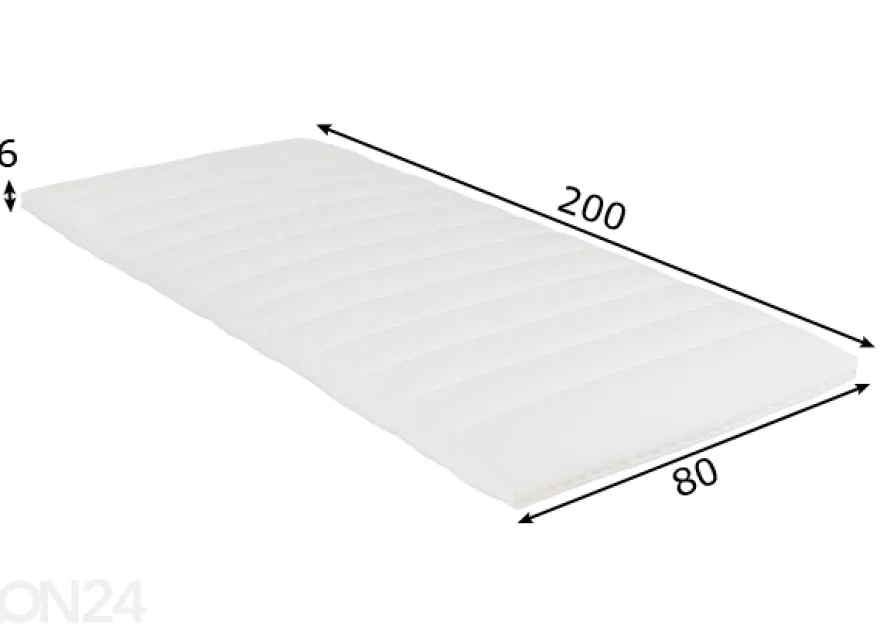 Petauspatja HR täyte 80x200 cm