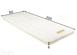 Petauspatja Madrazzi memory foam 80x200x6 cm