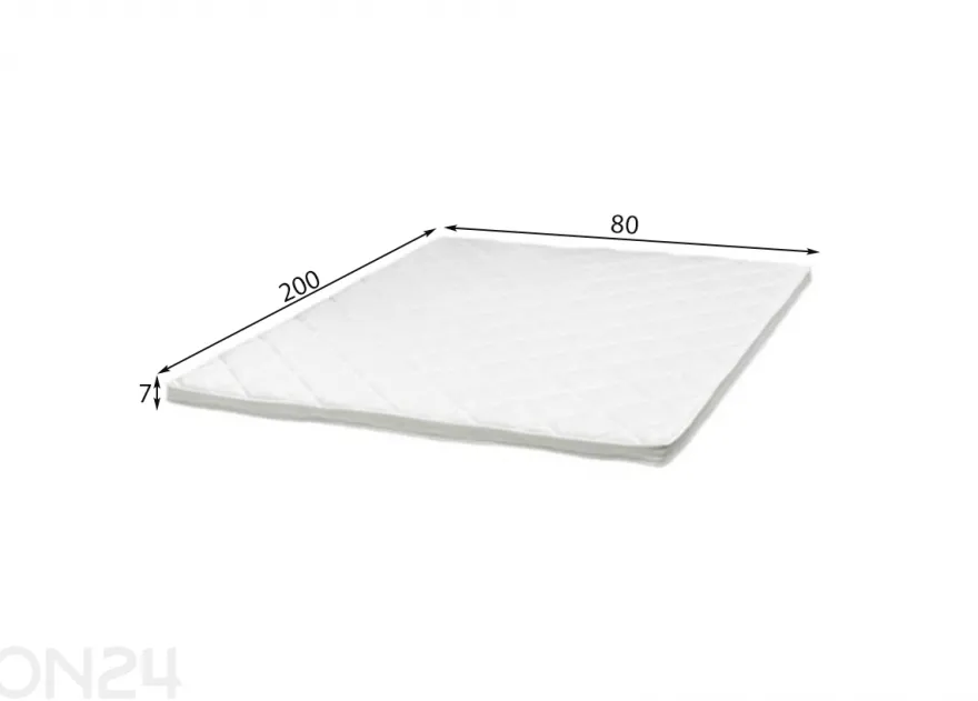 Petauspatja Wendre Warm/Freeze 80x200 cm
