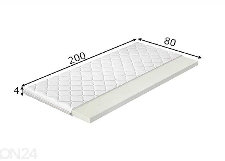 Petauspatja 80x200 cm