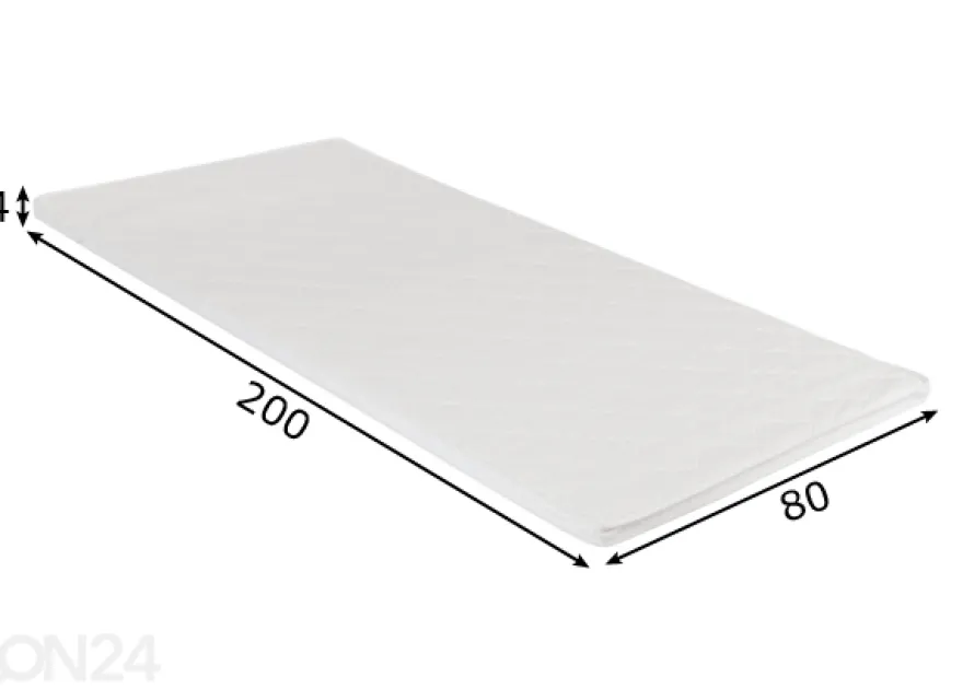 Petauspatja 80x200 cm