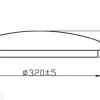 Philips Canopus kylpyhuoneen valaisin 17 W 2700K IP44