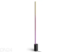 Philips Hue Black and Color ambience lattiavalaisin Signe musta tasaisella värinvaihdolla