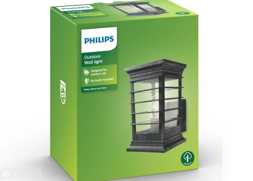 Philips Patio seinävalaisin 1xE27
