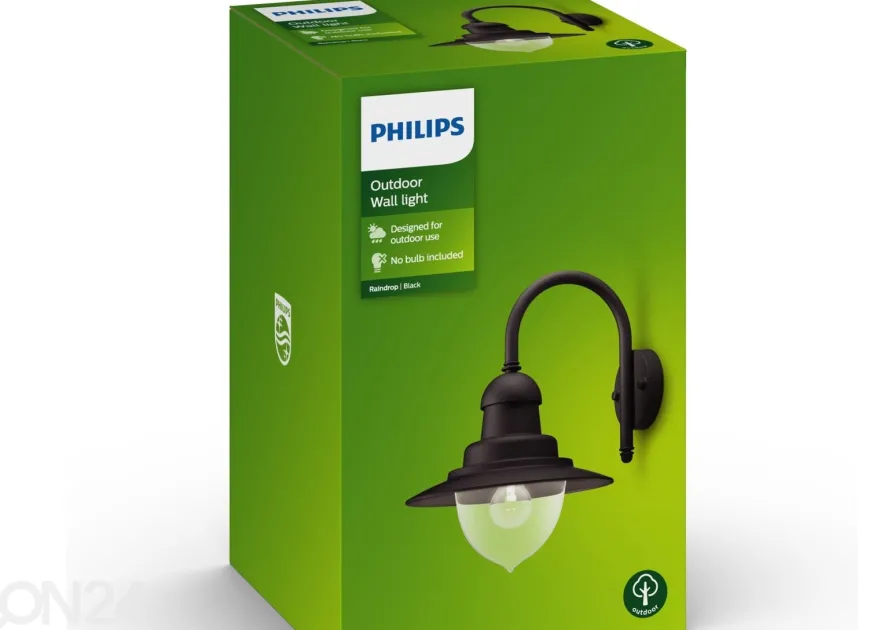 Philips Raindrop seinävalaisin 1xE27