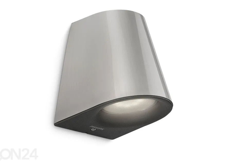 Philips Virga seinävalaisin 3 W 2700K, harmaa
