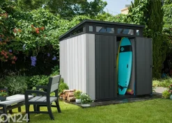 Pihavarasto Keter Artisan 4 m², harmaa/maalattava