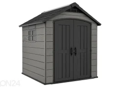 Pihavarasto Premier 757, 4 m², harmaa