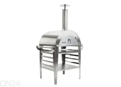 Pizzauuni jalustalla Pizzo-set-inox