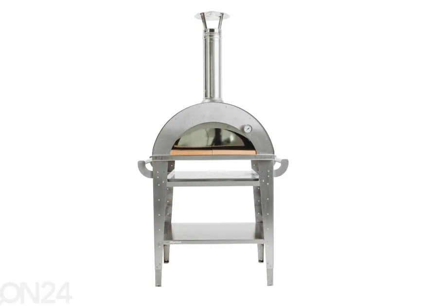 Pizzauuni jalustalla Pizzo-set-inox