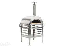 Pizzauuni jalustalla Pizzo-set-inox