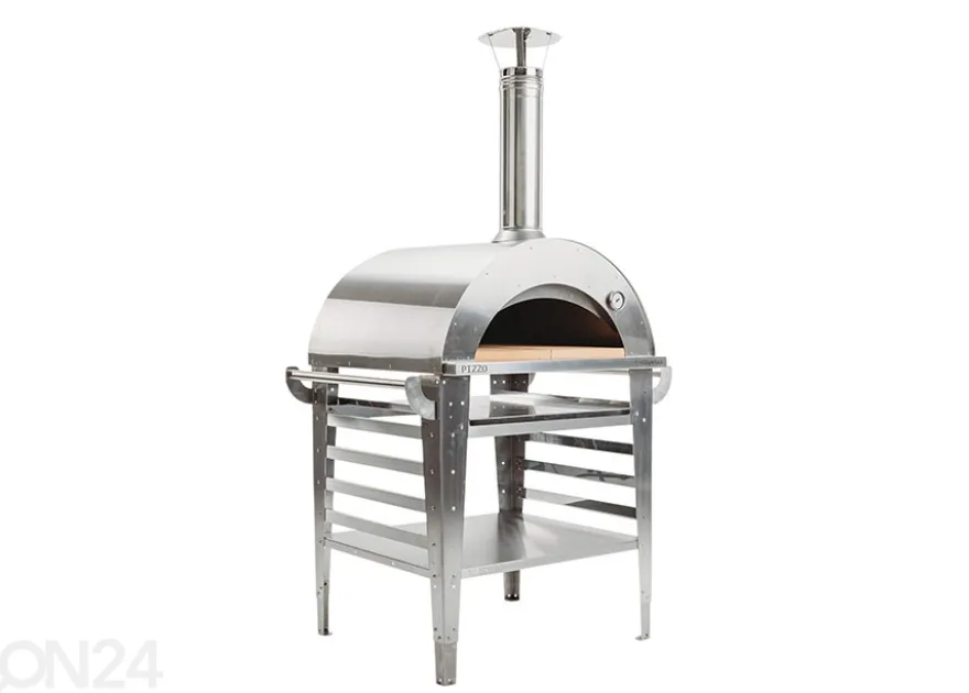 Pizzauuni jalustalla Pizzo-set-inox