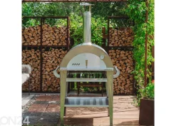 Pizzauuni jalustalla Pizzo-set-inox