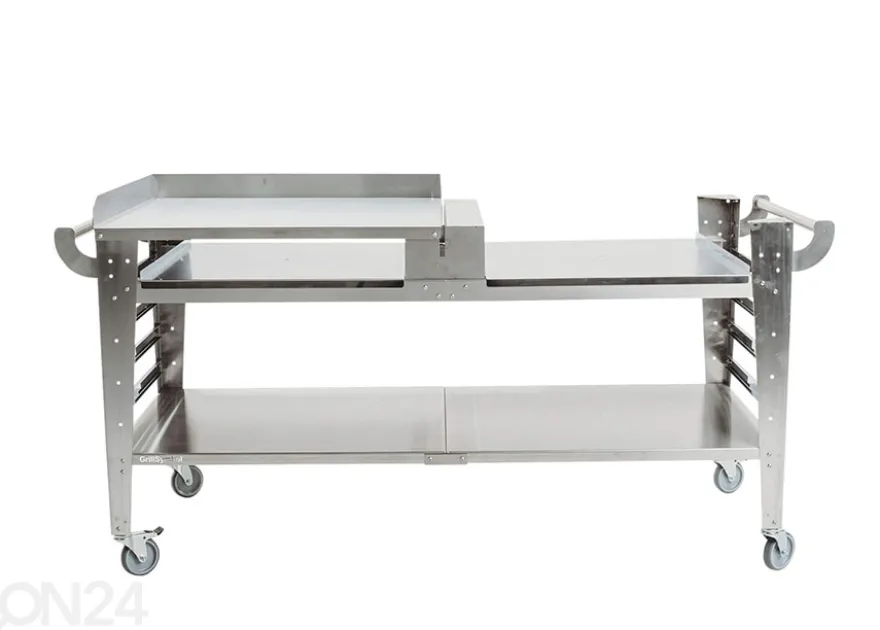 Pizzauunin pöytä Baso-inox-XL