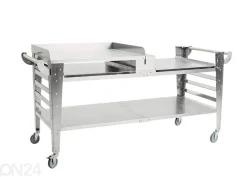 Pizzauunin pöytä Baso-inox-XL