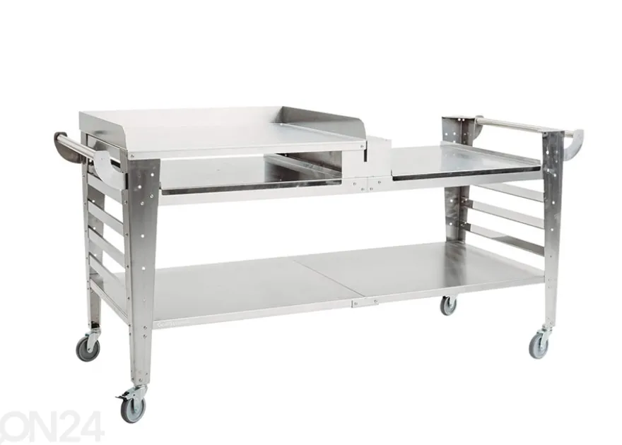 Pizzauunin pöytä Baso-inox-XL
