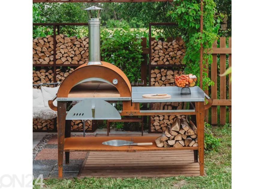 Pizzauuni pöytätasolla Pizzo-XL-set