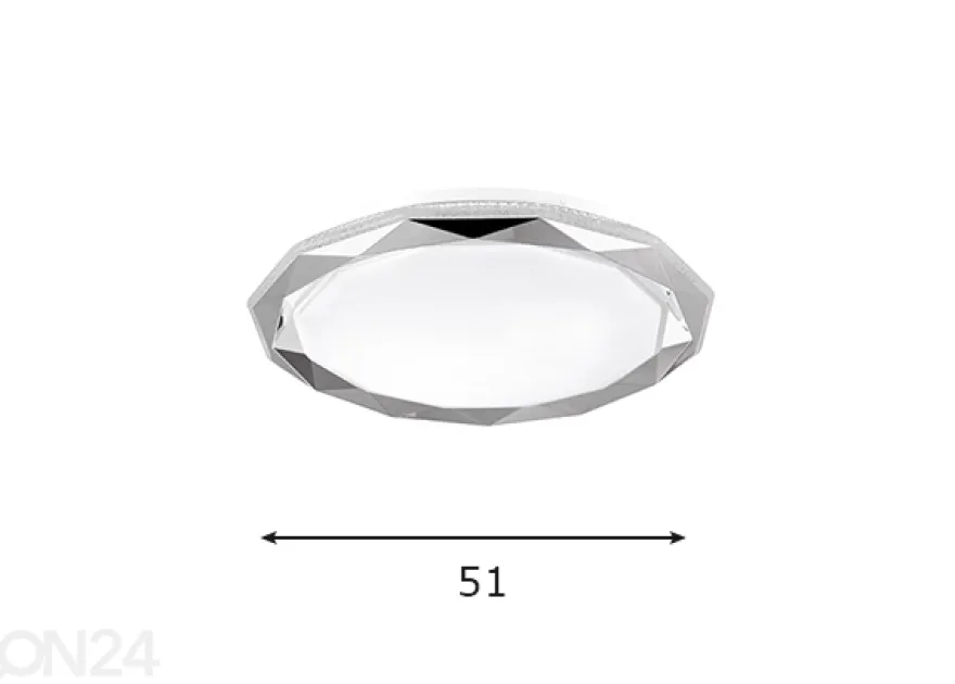 Plafondi Glossy LED Ø 51 cm
