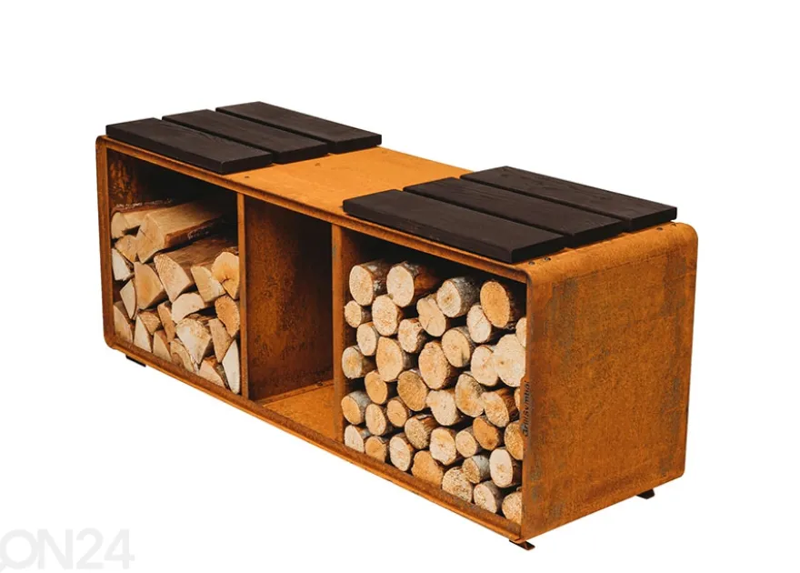 Polttopuuhylly GrillSymbol Enzo Rack-L
