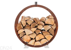 Polttopuukori Cor-Ten terästä Hugo, Ø 58 cm
