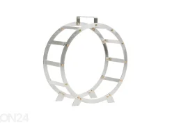 Polttopuukori terästä Hugo-inox, Ø 58 cm