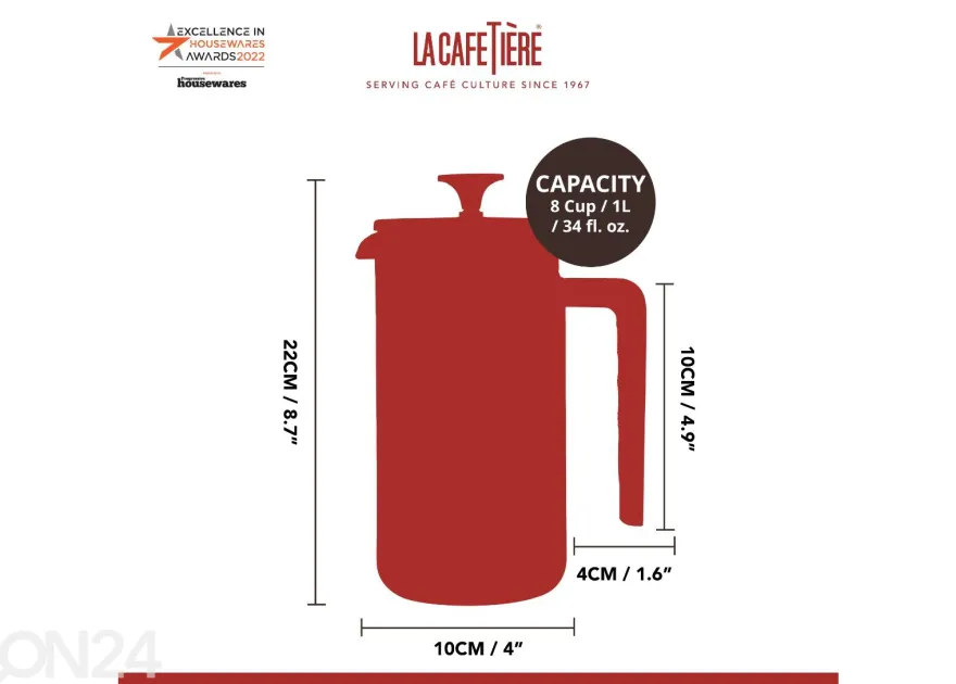 Pressopannu La Cafetière 1 L