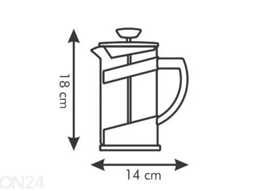 Pressopannu Tescoma Teo 0,6 L