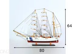 Puinen purjelaiva 985