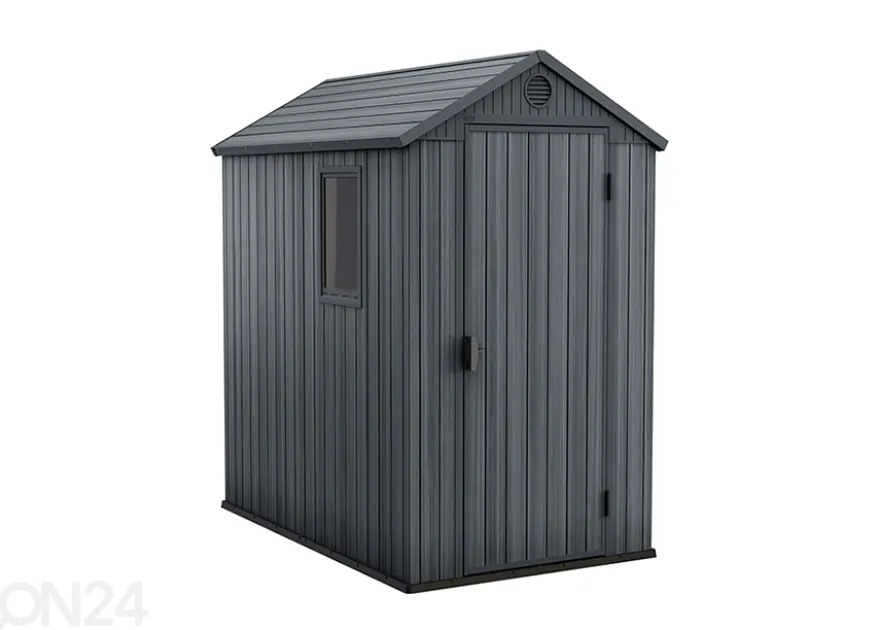 Puutarhavaja Keter Darwin 1,98 m², harmaa