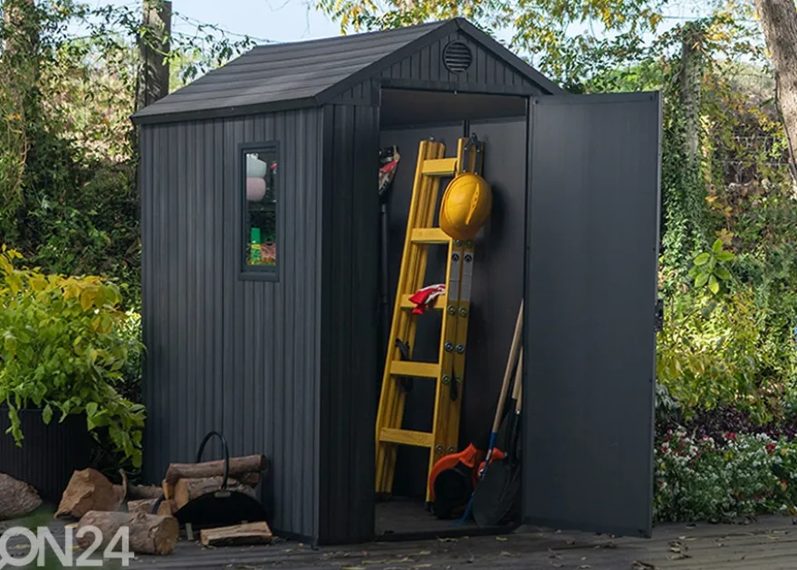 Puutarhavaja Keter Darwin 1,98 m², harmaa