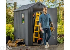 Puutarhavaja Keter Darwin 1,98 m², harmaa