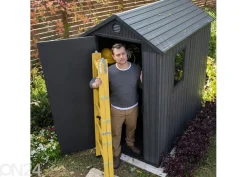 Puutarhavaja Keter Darwin 1,98 m², harmaa