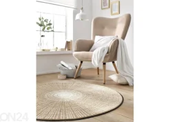 Pyöreä matto Cascara beige Ø 85 cm