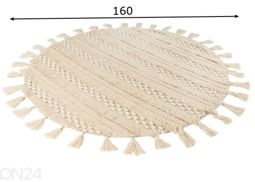Pyöreä matto Ø160 cm