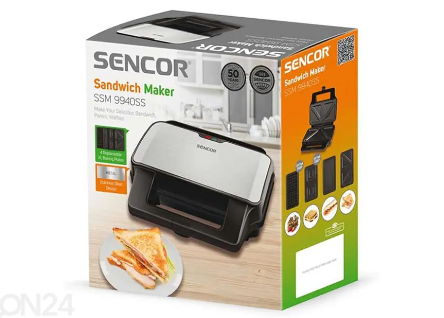 Pöytägrilli 4in1 Sencor SSM9940SS