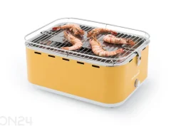 Pöytähiiligrilli Barbecook Carlo 44 x 33 x 21 cm, keltainen