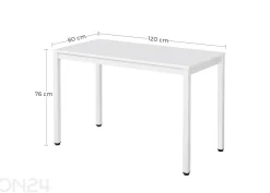 Pöytä Tessa 60x120 cm