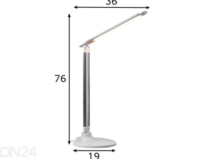 Pöytävalaisin Gina LED