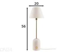 Pöytävalaisin Gino 20, beige