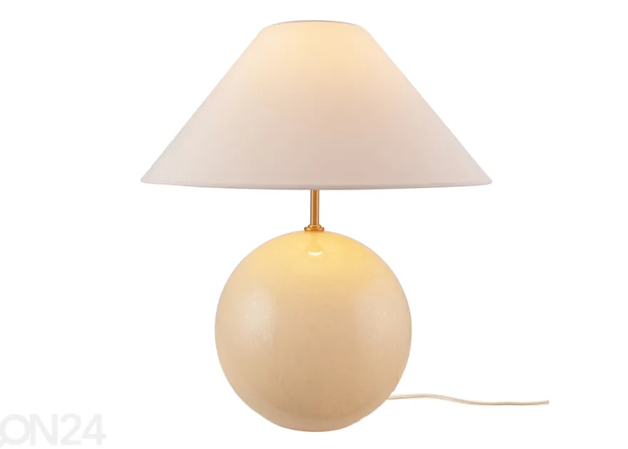 Pöytävalaisin Iiris 35, kermanvärinen